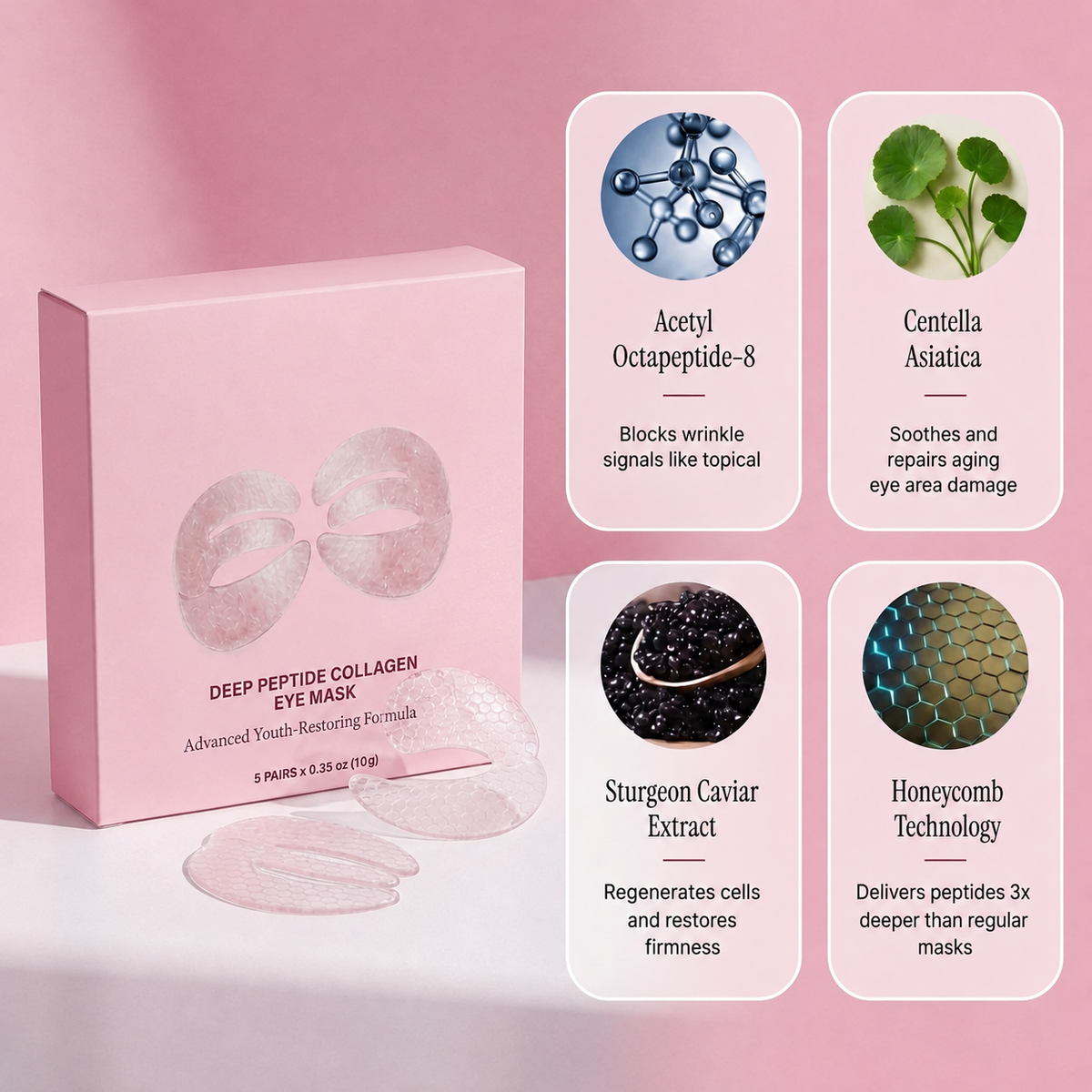 Deep Peptide Collagen Eye Mask