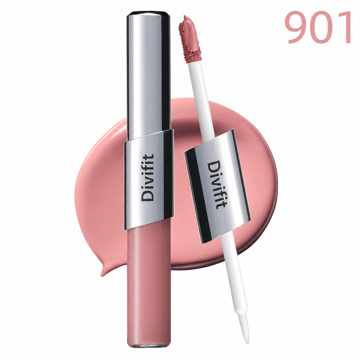 Perfect Twin Lip — Dual-Ended Liquid Lipstick with Velvet Matte Color and Glossy Shine