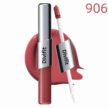 Perfect Twin Lip — Dual-Ended Liquid Lipstick with Velvet Matte Color and Glossy Shine