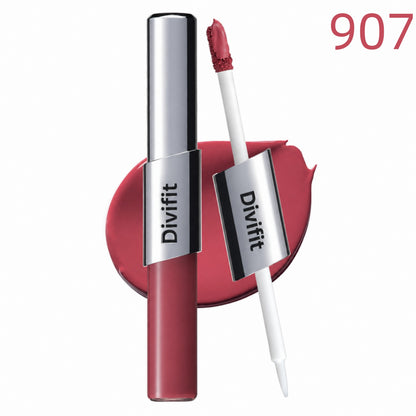 Perfect Twin Lip — Dual-Ended Liquid Lipstick with Velvet Matte Color and Glossy Shine