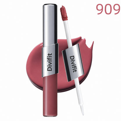Perfect Twin Lip — Dual-Ended Liquid Lipstick with Velvet Matte Color and Glossy Shine