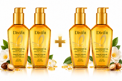 Divifit Extraordinary Hair Oil Nourish. Smooth. Shine.