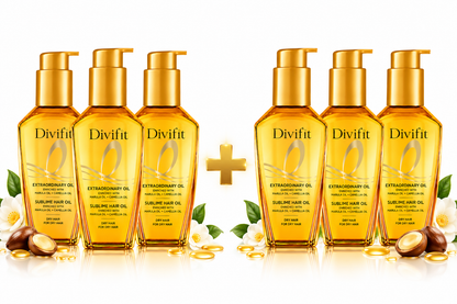 Divifit Extraordinary Hair Oil Nourish. Smooth. Shine.