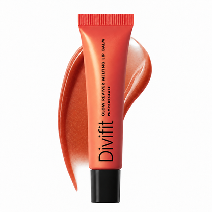 Divifit Glow Reviver Flavor Balms Lip Duo – Limited Edition Pink Peppermint & Pumpkin Glaze
