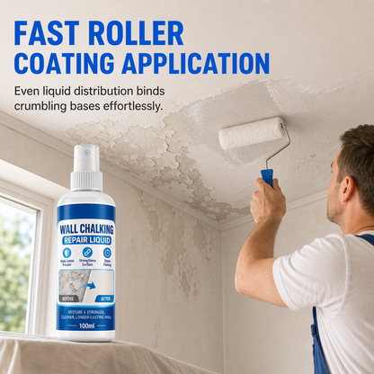🎉 2026 HOT SALE 🏠 🧱 Wall Repair Liquid – locks chalky plaster instantly 🛠️